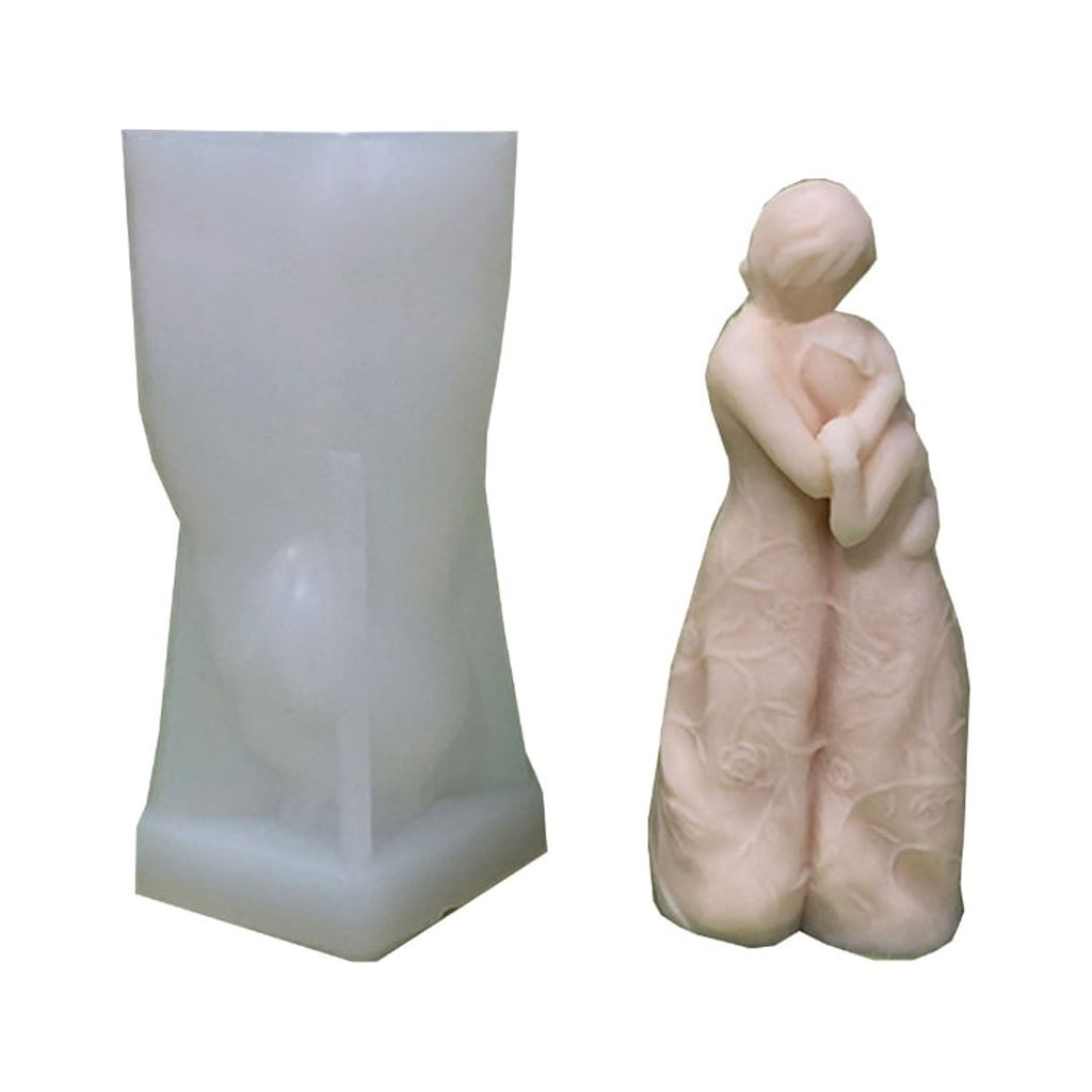 Zeiwohndc Silicone Soap Moulds Mother Hug Kid Shape Silicone Texture ...