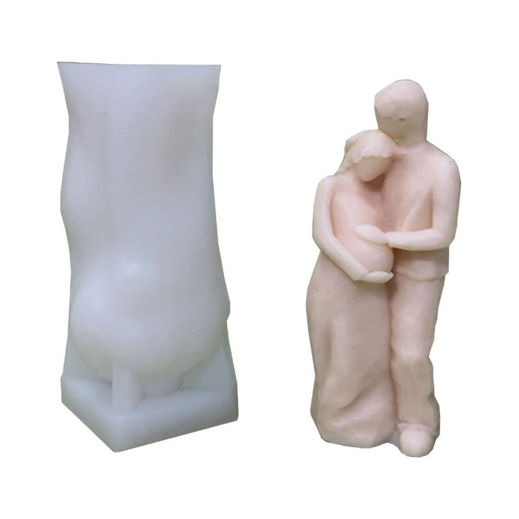 Zeiwohndc Silicone Soap Moulds Mother Hug Kid Shape Silicone Texture ...