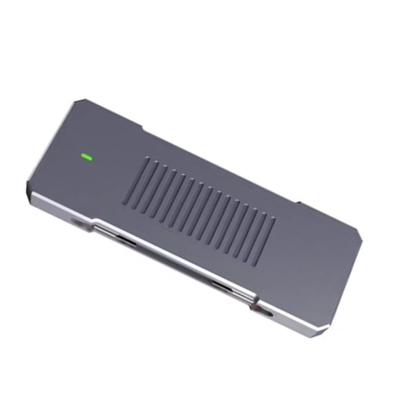 Zeiwohndc Sleek and Stylish M.2 SSD Enclosure Upgrades Storage USB3.1 GEN2 Standard