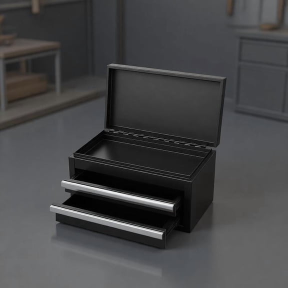 Zeiwohndc Small Space Saving Tool Chest Double Layer Construction For Workshop Or Home