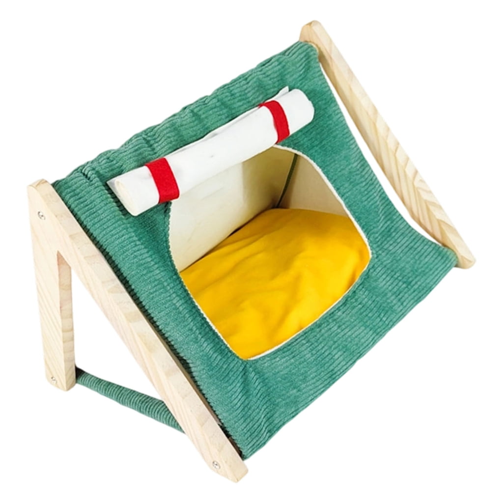 Zeiwohndc Soft Hamster Toy Bed Cage Toy Winter Bed Habitat for Other Small Animals