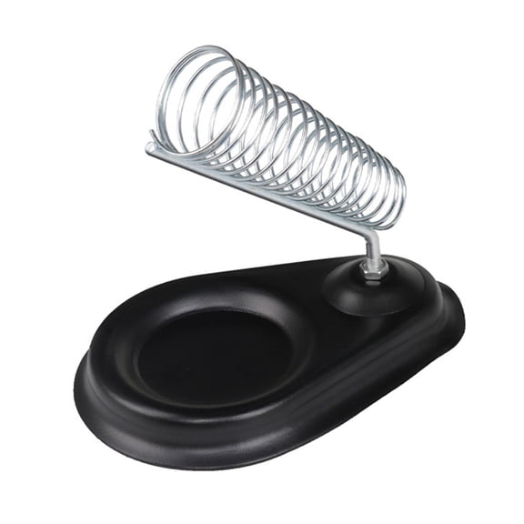 Zeiwohndc Soldering Iron Stand Heavy Cast Metal Base Round Welding Platform Circular