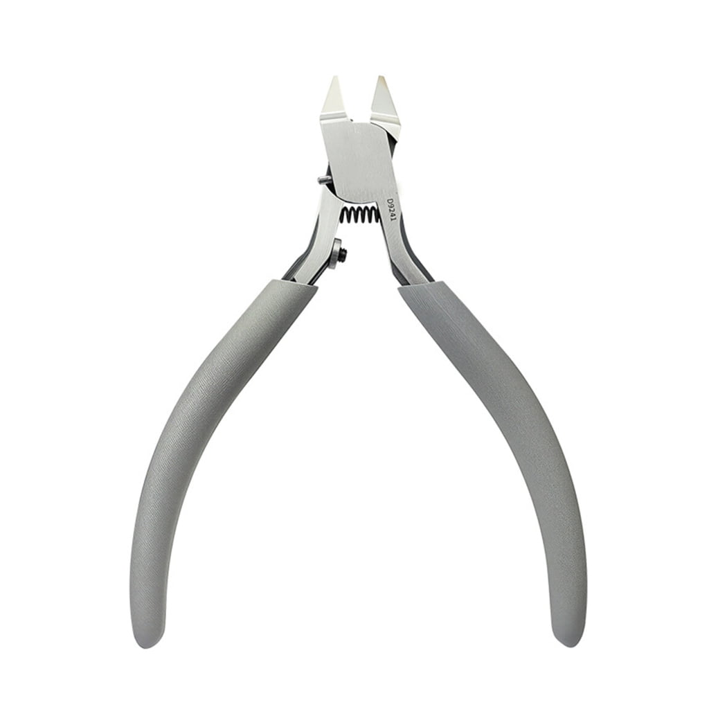 Zeiwohndc Spring Loaded Flush Cutters Adjustable Stopper For Crafts Jewelry Wire Cutting