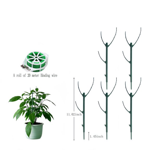 Zeiwohndc Stackable Monstera Plant Support, 2025 New Plant Stakes for Indoor and Outdoor Grasses Use, Garden Stakes for Climbing and Potted Grasses, Pothos, Philodendron