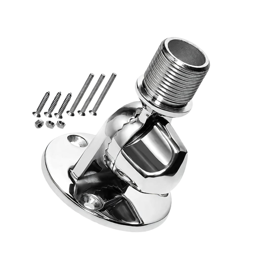 Zeiwohndc Stainless Steel Mount Marine Ratchet Adjustable 1 Inch ...