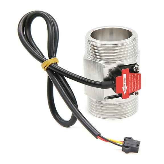 Zeiwohndc Water- flows Meter Steel flows Meter for Water Heaters Farm Irrigation