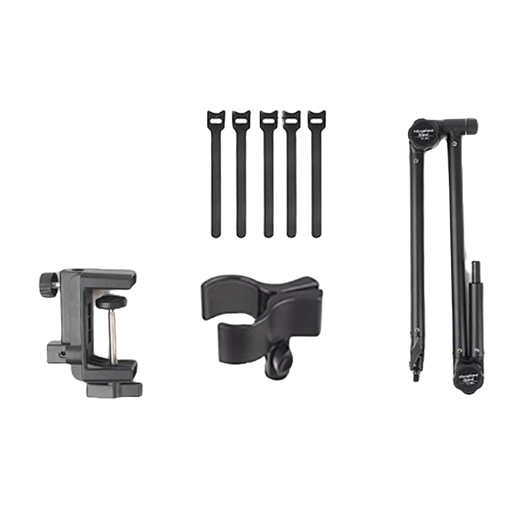 Zeiwohndc Streamlined Microphone Boom Desktop Microphone Holder for Enhances Stability