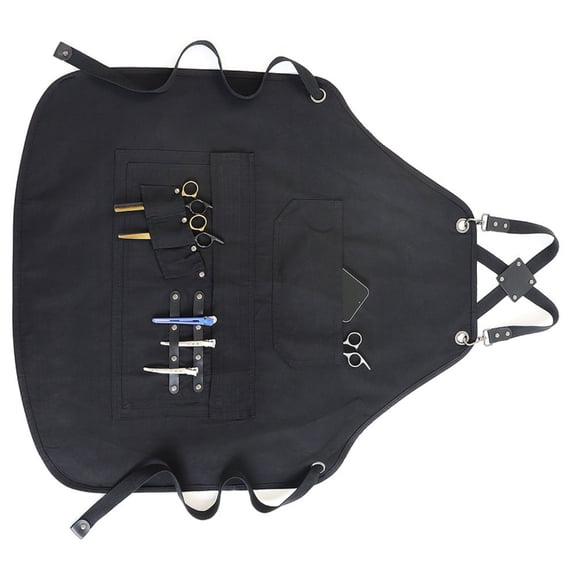 Zeiwohndc Strong Artist Cook Smock Impermeable Polyester Fabric Additional Storage Pouches