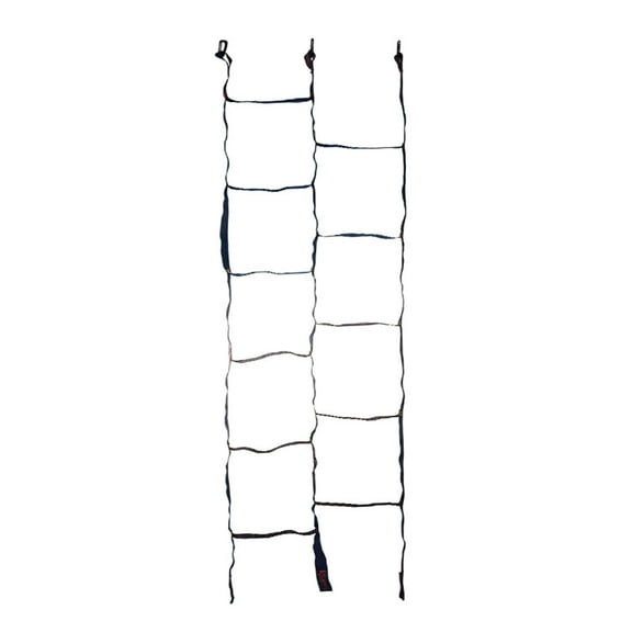 Zeiwohndc Strong Webbing Ladder Rope Ladder Swing for Outdoor Tree Climbing Rescue Work