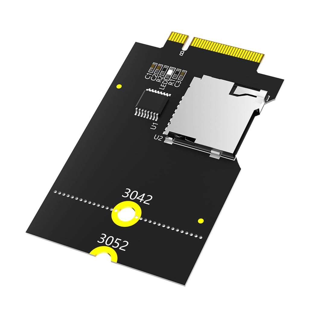 Reader M Key Zeiwohndc T-Flash Card to M.2 B Key USB Bus Reader Adapter Risers Card ...