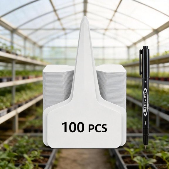 Zeiwohndc T Styles Plant Identification Labels 201Pcs With Writing Tool For All Plant