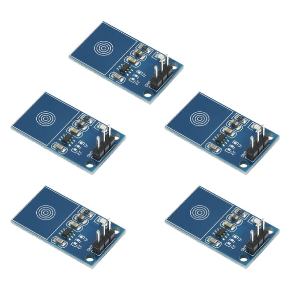 Zeiwohndc TTP223 Capacitive Sensoring Module Waterproof Button Replacement DC2 5V LED