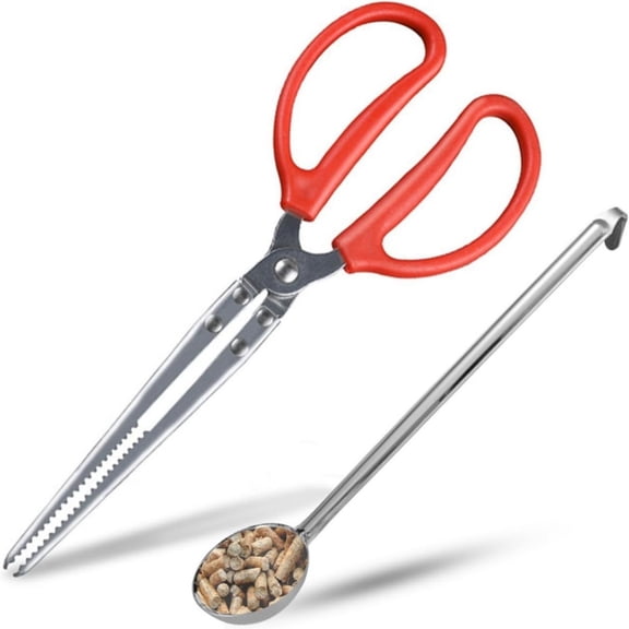 Zeiwohndc Temperature Resistant Fireplaces Ashes Scoops & Tongs Steel Construction