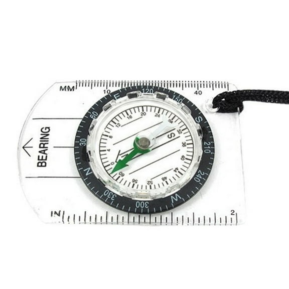 Zeiwohndc Transparents Baseplate Compasses Durability Acrylic Compasses Map Rulers
