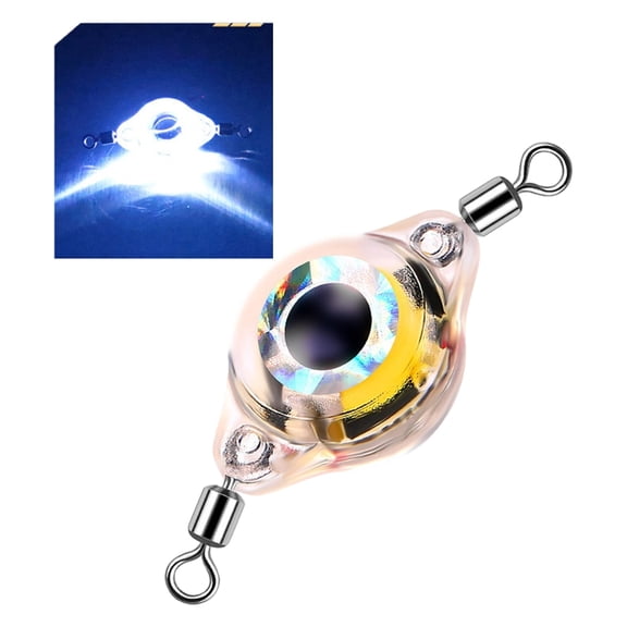 Zeiwohndc Trolling Drop Fishing Lures LED Lighted Baits Flasher LED Fishing Lures