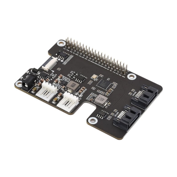 Zeiwohndc Two Channel SATAs Expansion Card PCIe Interfaces for 5 Enables