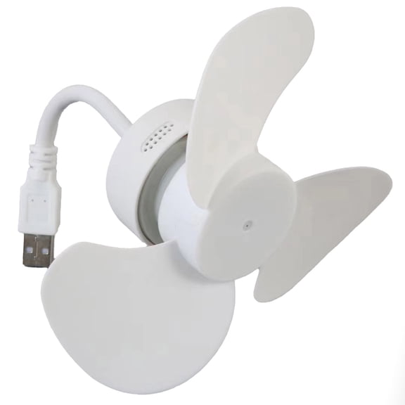 Zeiwohndc USB Fan 2000R Efficient Cooling Fan for Phone Computer Desk Cooling Solution