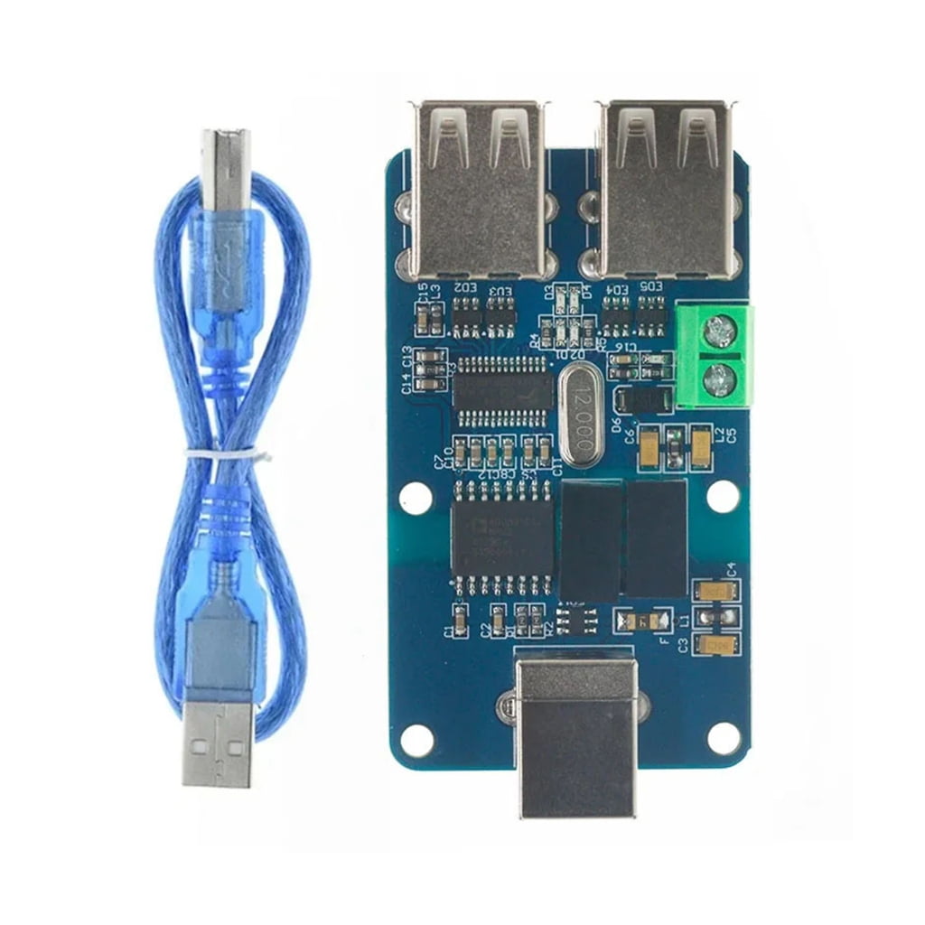 Zeiwohndc USB Isolator Module USB 4 Channel Adapter ADUM3160 Coupling ...