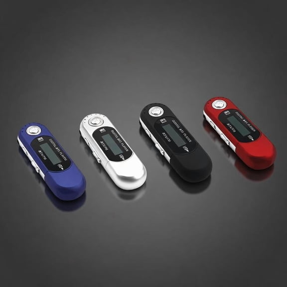 Zeiwohndc USB MP3 Player With TF Card Slot And LCD Screen 3A Battery Power Supply