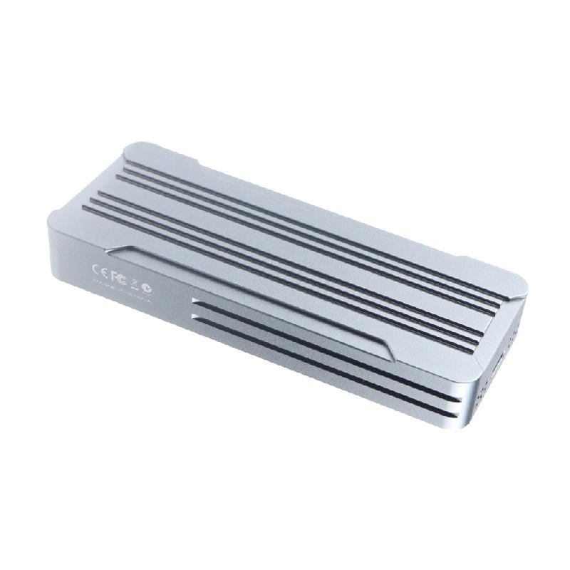Zeiwohndc USB3.1 M.2 SATA NVME SSD Enclosure RTL9210B 10Gbps 1000M Hard Drive Case Box