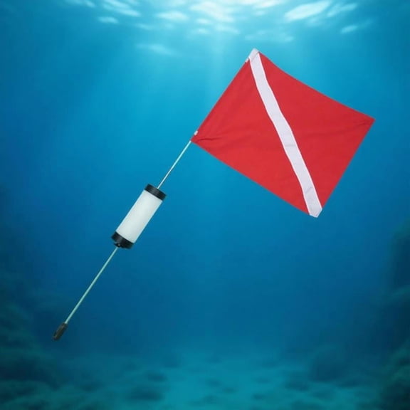 Zeiwohndc Underwater Signal Flag Build In Counterweight Systems For Marine Activity