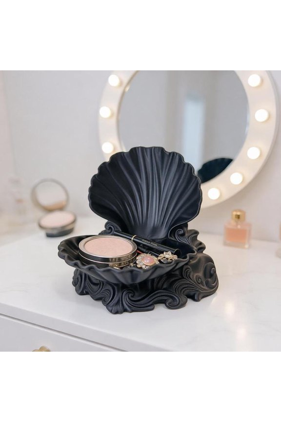 Unique Ocean Inspires 3D Printed Shell Storage Container For Rings Bracelets