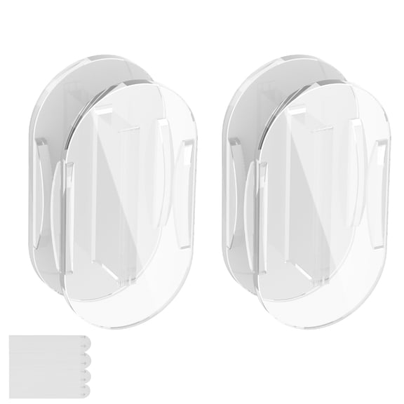 Zeiwohndc Universal Cable Clip Cord Management for Flat Surfaces USB Cable Organizers