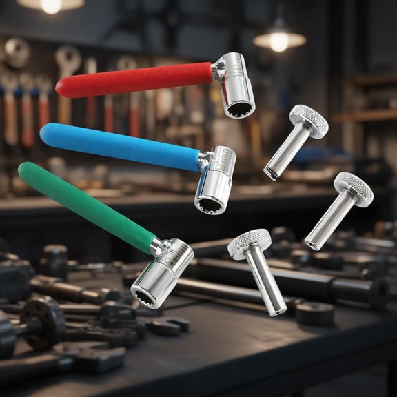 Zeiwohndc Universal Engine Valves Tappet Wrench Set Wrench & Knurled Adjuster