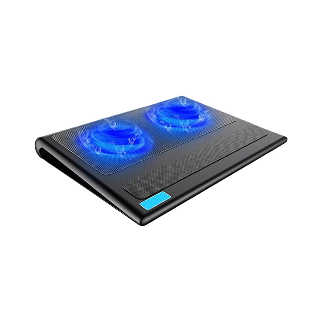 Zeiwohndc Universal Laptop Cooling Pad for 12-16inch Notebook With Silents Fan AntiSlip