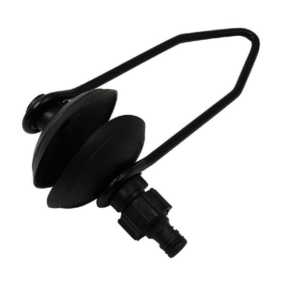 Zeiwohndc Universal Outboard Dual Feed Motor Water Flusher Ear Muff Cups For Marine Boat