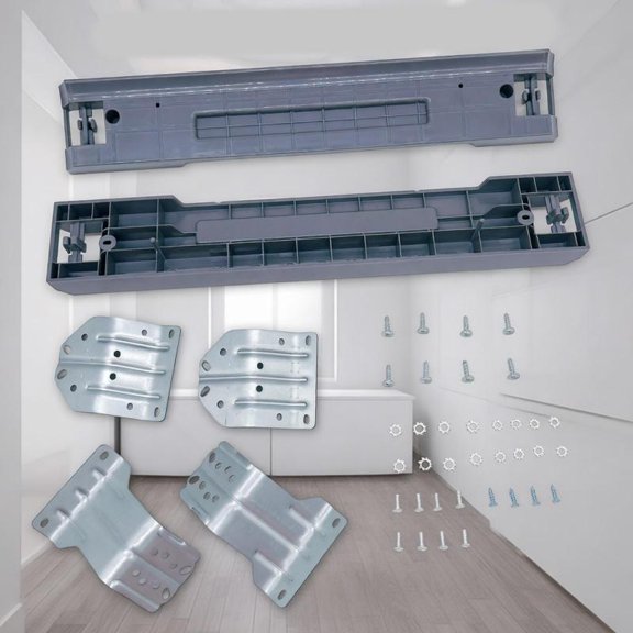 Zeiwohndc Universal Stacking Kit Compatible Various Front Load Washer Dryer Models