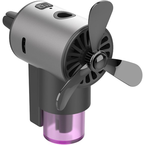 Zeiwohndc Universal Vehicle Air Diffuser With Aircraft Style Aesthetics And Non Slip Adjustable Mount