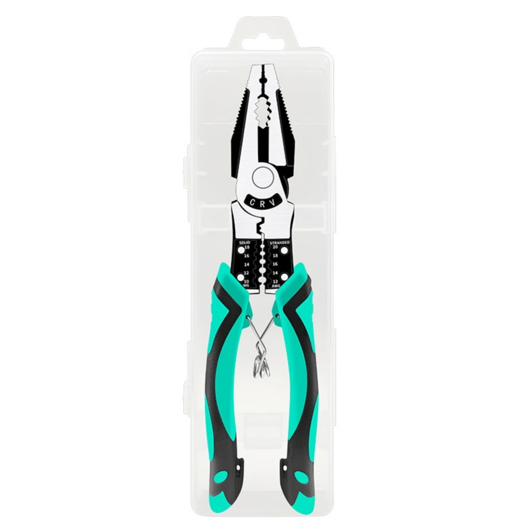 Zeiwohndc Universal Wire Cutter Combination Pliers Diagonal Pliers Needle Pliers Tool