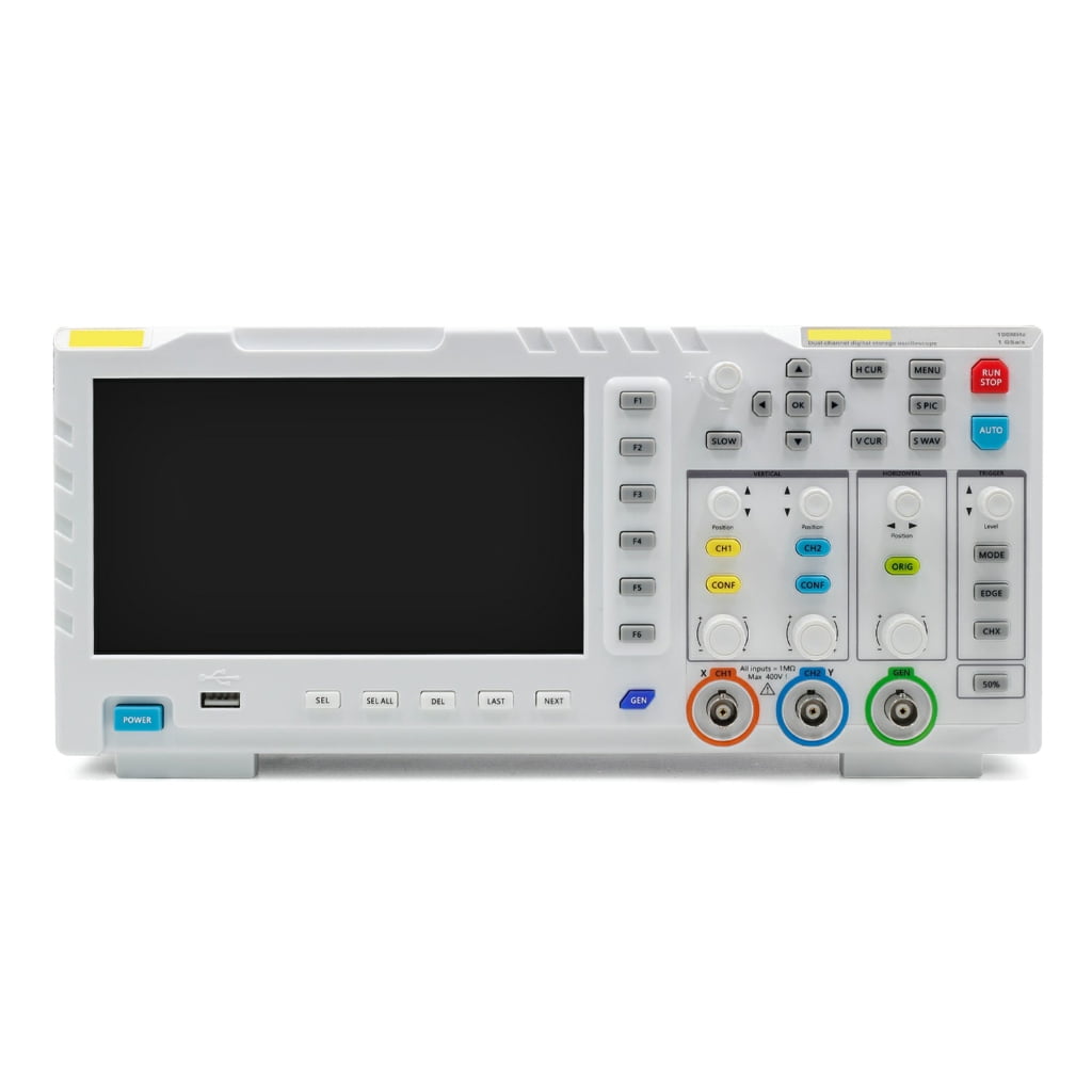 Zeiwohndc Upgrades Analysis Digital Oscilloscope 100MHz Double Channel Storage Included