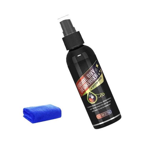 Zeiwohndc Vehicle Maintenance Sprayer Engine Bay Cleaner Oil Stain Remover for Machinery