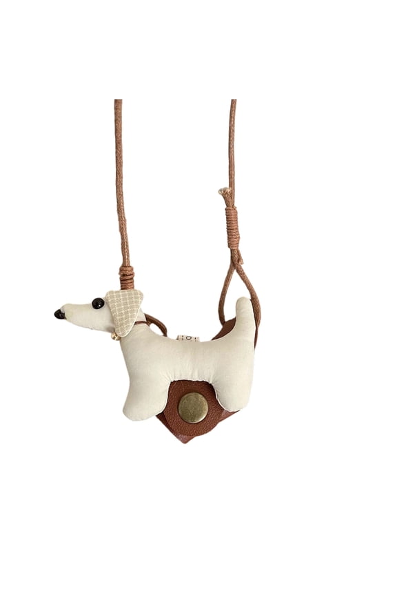 Versatile Pet Charm Leather Necklace For Eyewear Strap Animal Owner Gift