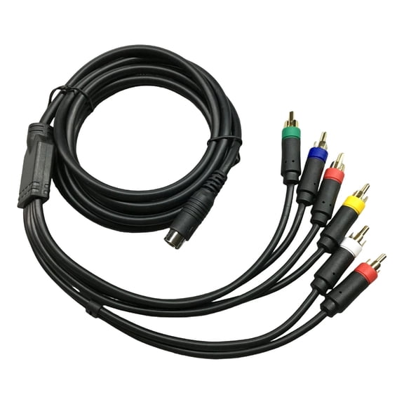 Zeiwohndc Video Cable with Integrated Sound Transmission Upgrades for Retro Consoles