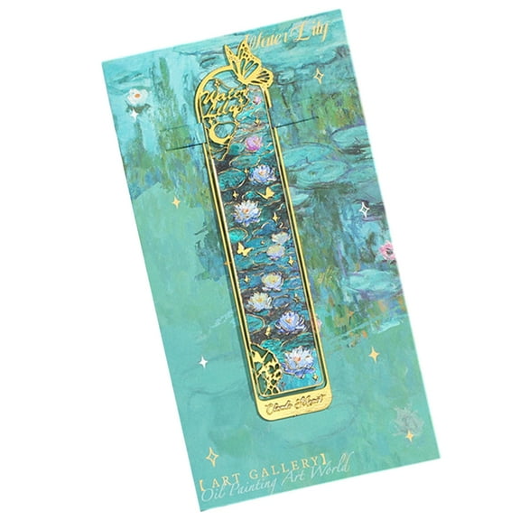 Zeiwohndc Vintage Metal Bookmarks Book Page Divider Page Marker for Book Lover Student