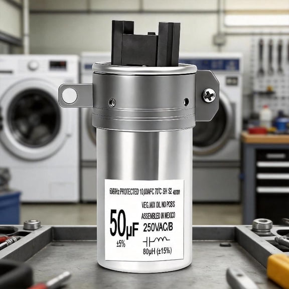 Zeiwohndc W11395618 Washing Machine Dryer Capacitor 50F 250V For W10843769 W10866250