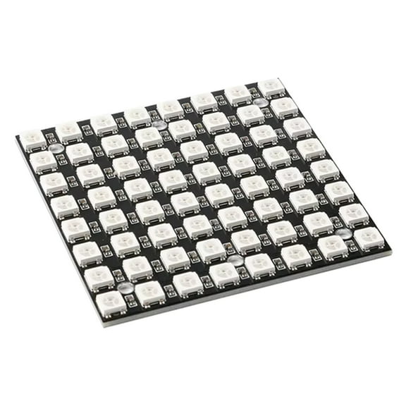 Zeiwohndc WS2812 LED 5050 LED 8x8 64 Bit LED Module Module with Full Color Driver