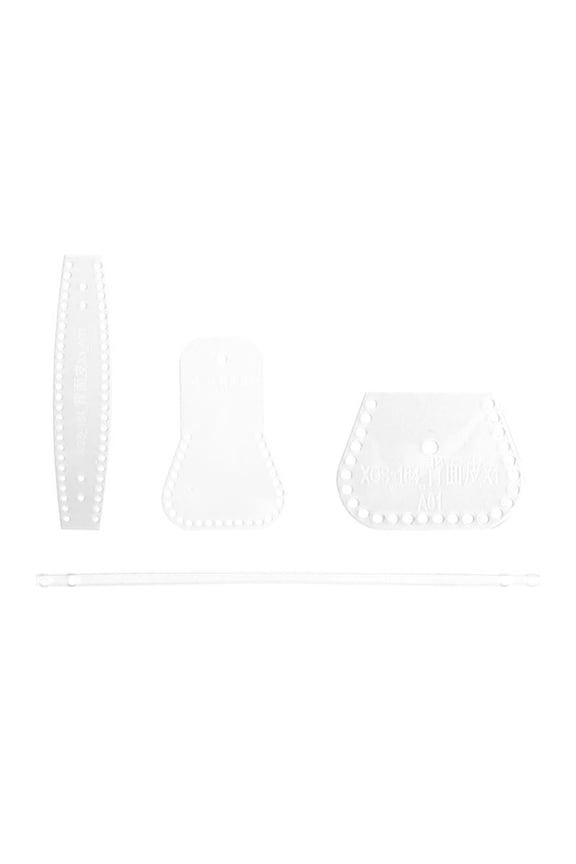 Wallet Pattern Acrylic Stencils Keychains Pattern Acrylic Templates