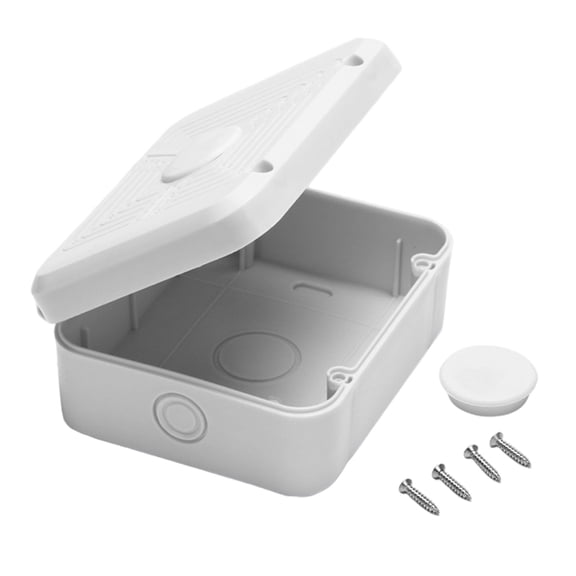 Zeiwohndc Waterproof Security Camera Housing Box ABS Construction Universal Compatibility