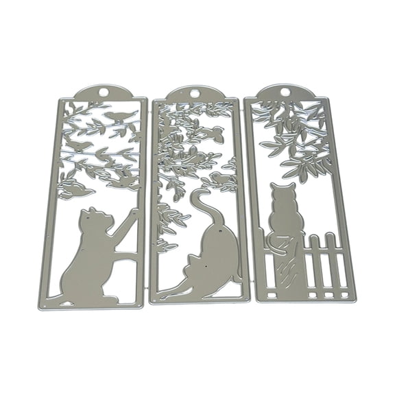 Zeiwohndc Window Kitten Die Cut For Scrapbooking Card Making Invitations Decoration