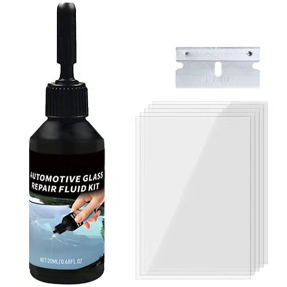 Zeiwohndc Windshield Glass Crack Repair Solution Resin Blade Complete Restoration Tools