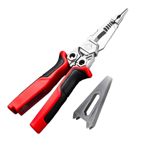 Zeiwohndc Wire Stripper 9 in 1 Wire Stripping Plier for Cutting and Pulling Wires