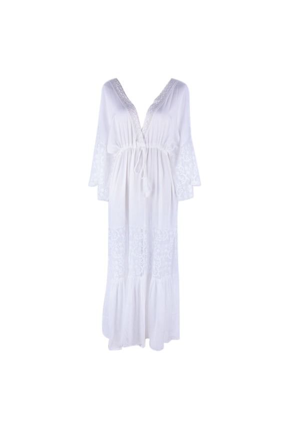 Women's Swimwear Turkish Kaftans Swimsuit Cover up Caftan Beach Long Dress