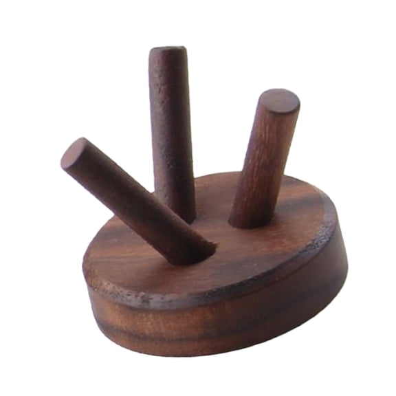 Zeiwohndc Wooden Baseball Softball Display Stand Crystal Ball Holder Home Office Decors