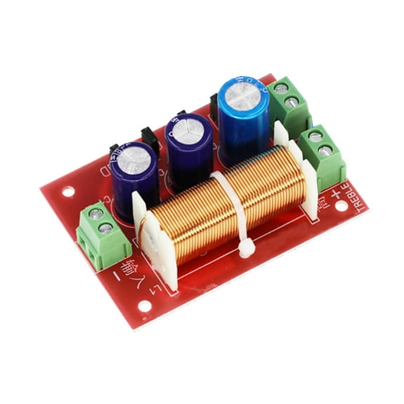 Zeiwohndc YLY-2088 400W Adjustable Full Range Treble Bass o Speaker Frequency Divider Distributor 2-Way Crossover Filters Module Replacement