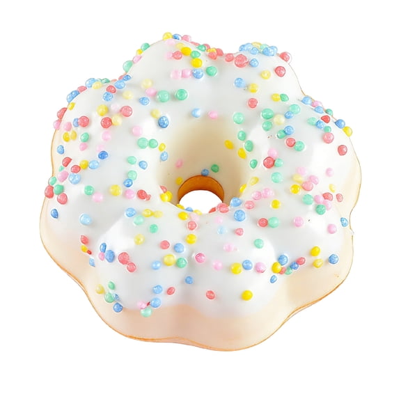 Zeiyignr Fake Donuts Artificial Doughnut for Decoration, for Home Kitchen Decoration Display Photography Props White