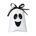thumbnail image 1 of Zeiyignr Halloween Burlap Bags, Burlap Candy Bags Goodie Treat Bags with Drawstrings for Halloween Party Supplies 5X7In White, 1 of 6